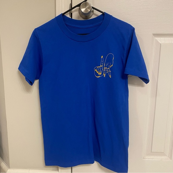 Authentic Limited Edition Super Bowl Colors Estevan Oriol Classic LA Fingers Tee - Picture 3 of 8